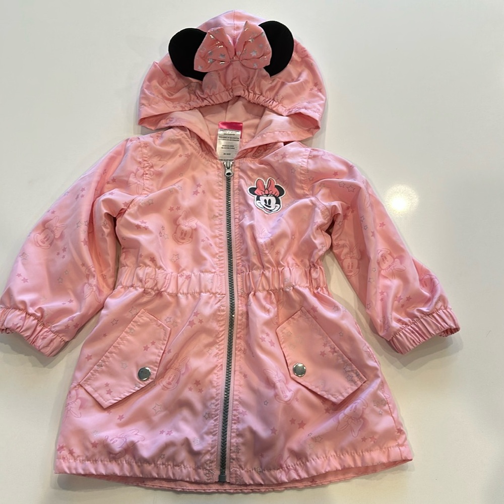 Mini Mouse wind breaker 2T
